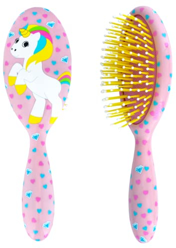 Pylones Kleine Haarbürste – Ladypop Small Einhorn Rosa