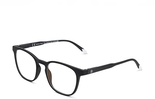 BARNER - Unisex-Blaulichtbrille ohne Sehstärke, Bildschirmschutz, Modell Dalston Black Noir
