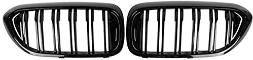 Auto Front- & Kühlergrille für BMW G30 G31 G38 5 Series 525I 530I 540I 550I with M-Performance, Stoßstangen Vorne Radiator Grilles Grillabdeckungsbeschläge Grill Maske, Car Karosserie Styling
