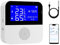 WLAN-Temperatur- und Luftfeuchtigkeitsmonitor, unterstützt Uhr/LED-Display/externe Sonde, intelligentes Thermometer Hygrometer mit Alarm und eingebauter Notfallbatterie, funktioniert mit Alexa