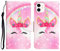 For iPhone 12/12 Pro Case Shockproof Cute Pattern with Credit Card Holder Stand Women Kids Leather Flip Folio Wallet Protective Phone Cover Compatible with iPhone 12/12 Pro - Unicorn