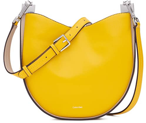 Calvin Klein Celestine Crescent Crossbody, Mezzaluna Donna, Narciso, Taglia Unica