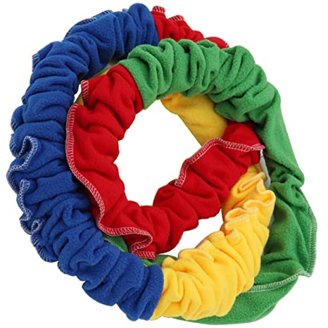 Sosoport Rallye-Ring Beiniges Rennband Dehnbares Seil Im Freien Teambuilding-Spiele Für Die Arbeit Outdoor-Spiele Dehnbares Seil Elastischer Fleeceschlepper Schlauch Kind Sport Requisiten