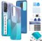 RongZy Coperchio Batteria per Xiaomi Mi 10T 5G Coperchio Posteriore per Xiaomi Mi 10T PRO 5G Cover Batteria per Telefono Sostituzione Copribatteria(Blu)