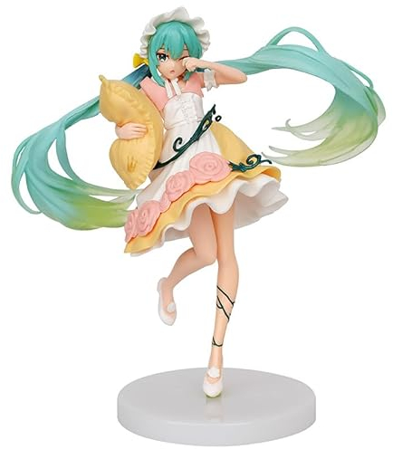 Hatsune Miku Figur, Schönheit, Endromie-Stil, Cake Topper, PVC-Spielzeug, Puppe, Schreibtischdekoration, 20 cm