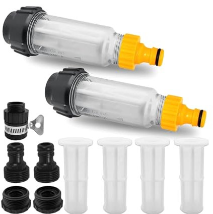 3/4 Inch Garden Watering Filter Agriculture Irrigation Hose Filter Water Pipe Quick Connector Washing Water Pump Filter