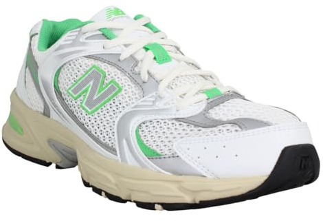 New Balance Herren 530 Sneaker, Weiß/Palmblatt, 40 EU
