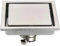 HEUchuan Sumidero Terraza 15X15cm Inserto de azulejo Cuadrado Drenaje de residuos de Suelo Rejillas de baño desagüe de Ducha escurridor de Flujo Grande de Acero Inoxidable Accesorios for bañera