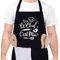 Halinuia Tablier de Cuisine pour Homme,Ici Le CHEF C’est Moi Tabliers de Cuisine Étanche Réglable Tablier Barbecue avec Poches Idée Cadeau Fête des pères