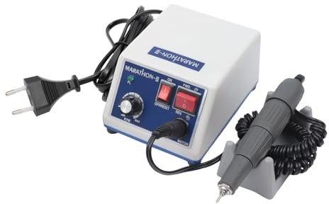 Poliermaschine Schmuck Poliermaschine Mini Poliermaschine Stand Schleifmaschine Tisch Poliermotor Geschwindigkeit einzustellen 35000rpm/min 65W 220V