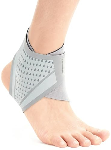 FitDA Sprunggelenkbandage,Ultradünne Knöchelbandage für Sport&Alltag-Rechts