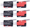 mxuteuk Lot de 6 micro interrupteurs de fin de course à charnière droite SPDT pour Arduino V-152-1C25
