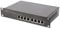 DIGITUS Gigabit Ethernet PoE+ Switch - 10 Zoll - 8 Ports - L2+ Managed - IEEE 802.3at - 80 Watt Powerbudget - Schwarz