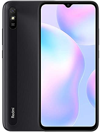Xiaomi Redmi 9A Smartphone 2 GB RAM 32 GB ROM Handy, Display 6,53 Zoll HD+ MTK Helio G25 Octa-Core-Prozessor, Dual SIM + Micro-SD, 13 MP Kamera AI Face Unlock Globale Version (Grau)