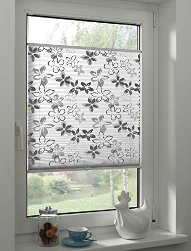 Sunpro24 Plissee auf Maß, Blickdichtes Faltrollo, Montage im Glasfalz mittels Schrauben, Sonnenschutzrollo, (B) 81-90 x (H) 211-220 cm, Bunt