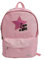 Zaino Scuola Teen Tinta Unita Rosa Glitterato Glamour 40x28x15 cm