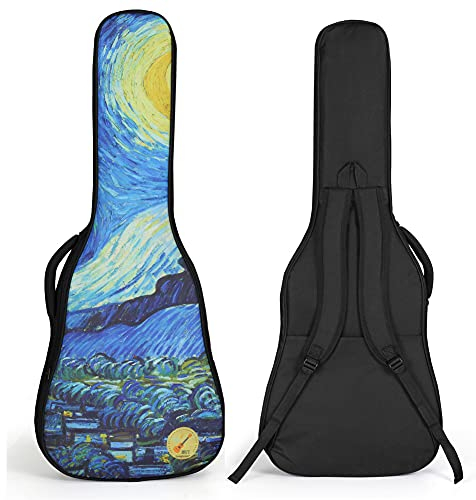 Gitarrentasche 40 41 Zoll Gitarre Tasche Akustik Gitarre Rucksack Guitar Gig bag Guitar Case Wasserdicht Gitarrenhülle Tasche Für Gitarre Rucksack Guitar Bag Gitarren Tasche
