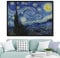 Die Sternennacht, DIY 5D Diamond Painting Set, Vincent van Gogh, Kreuzstich Stickerei Voller Runder Handwerkskunst Geschenk(Rahmenlos)