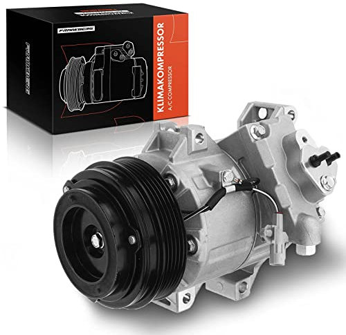 Frankberg Sistemas de aire acondicionado Compresor de aire acondicionado con embrague Gasolina Compatible con Grand Vitara II JT TD TE Replace# 9520164JB0incl. aceite premezclado