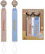 TYRY.HU Schnullerkette mit Namen Jungen Mädchen Personalisierte Schnullerband Holz Clip Baumwolle Schnuller Clips für Neugeboren, 2 Stücke