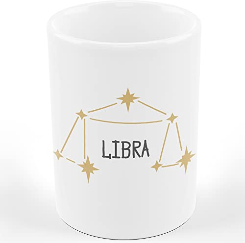 AL PRODUCTION Tazza Bilancia - Segno Zodiacale -Idee Regali Divertenti e Originali -Tazze di caffè eTè