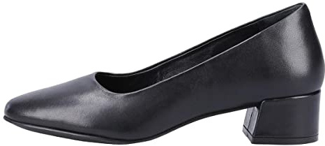 Hush Puppies Ladies Alina Court Shoe, Black, 3
