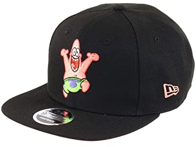 New Era Spongebob Squarepants Patrick Star Black 9Fifty Original Fit Snapback Cap - One-Size