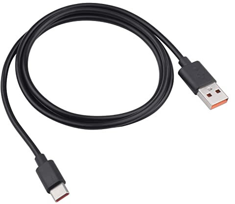 Power Charger USB C Cable Compatible with Beats Flex Wireless Earbuds,Studio Buds,Fit Pro/X Kim Earphones, JBL 125TWS Samsung Galaxy Buds Plus/Pro,Jabra/Skullcandy,Bose Sport Earbuds (5ft-Black)