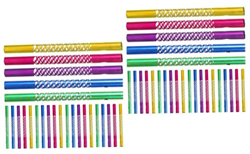Operitacx 50 Stück Windspiele Zubehör Für Windglocken Windspielpfeife Selber Bauen Glockenspiel Für Draußen DIY Windglockenspiel Windfangrohr DIY-Kits Gedenken Metall Kind Großes Windspiel