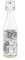 Excelsa Magic Black Bouteille d'eau 1 litre en verre avec joint