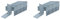HELPMATE – 24 Stück Lochplattenwinkel 40x40x20 mm – Winkelverbinder galvanisch verzinkt & blau passiviert – Holzverbinder mit hervorragendem Korrosionsschutz – Lochwinkel (Packung mit 2)