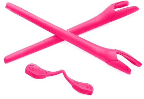 PapaViva Kits de caoutchouc de rechange pour Oakley Radar EV Path/Pitch, Rose/rouge, Radar EV Path/Pitch