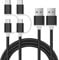 2 Pack Charger Cord Compatible with Amazon Fire Kids Tablet, Replacement for Fire 7, Kindle Fire 10 7th, Old & New Generation Fire Tablets, Compatible with Samsung Galaxy A54 Fast Charging Cable