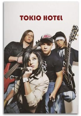 klouds Tokio Music Hotel Poster, dekoratives Gemälde, Leinwand, Schlafzimmer, Kunst, Wohnzimmer, Dekoration, modern, ästhetisch, 30 x 45 cm, ungerahmt