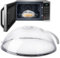 Microwave Cover With Handle - Microwave Splatter Guard Cover With Steam Vent, Transparent Microwave Cover For Food, Microwave Plate Cover, Microwave Food Cover For Fruit Vegetables