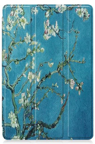 Funda magnética para tablet TCL NXTPAPER 11, función de encendido y apagado con protección duradera, cobertura completa, almendra