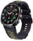 BINLUN Compatible avec Samsung Galaxy Watch Ultra 47mm Bracelets de Montre Paracorde 550 Nylon Tressé Sport Connectée Bracelet de Remplacement pour Homme(Noir et Vert)