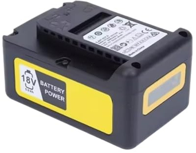 18V 5.0Ah 90Wh Lithium-Ion Battery With LCD Display Replacement，Compatible With Kärcher Power Platform Tools 24450350(6000mAh)