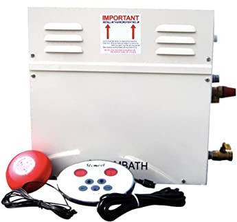 RSGXLFQZVAK Calentador de Sauna Eléctrico, 6 KW Kit generador de Ducha Vapor Sauna Generador baño Pérdida Peso SPA Relajada desintoxicación cansada