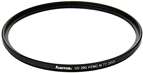 Hama UV- und Schutz-Filter, 8-fach Vergütung, Für 77 mm Foto-Kameraobjektive, HTMC, 390