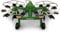 JAMARA 412589 - Fendt Former für RC Fendt Traktor 405035 - rotierende Zinken während des Fahrbetriebs, ferngesteuerte hochklappbare Auslegerarme, Anhängerkupplung vorne, grün
