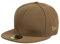 New Era Blank Dark Beige 59Fifty Basecap - 7 1/4-58cm (L)
