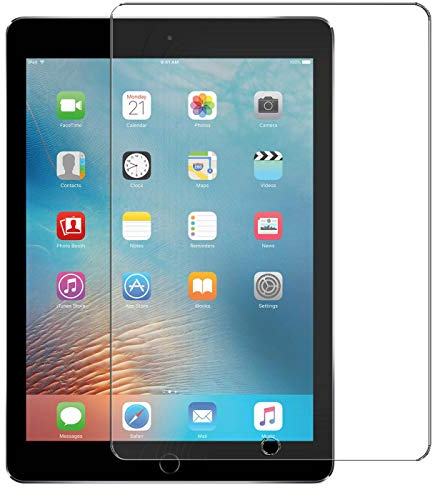 Conie 9H118 9H Panzerfolie Kompatibel mit iPad Pro 9.7, Panzerglas Glasfolie 9H Anti Öl Anti Fingerprint Schutzfolie für iPad Pro 9.7 Folie HD Clear