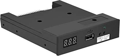 Bewinner USB Floppy Emulator, SFRM72-TU100K 3,5 Zoll USB 720KB Floppy Emulator für Industrielle Steuergeräte, Plug and Play Funktion, Integrierter Speicher zum Speichern von Daten und Konvertieren