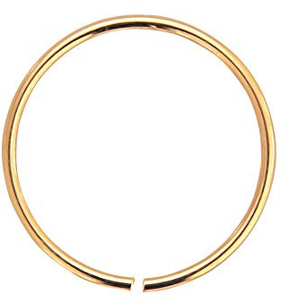 AZARIO LONDON Mixte Femme Homme 14ct or rose