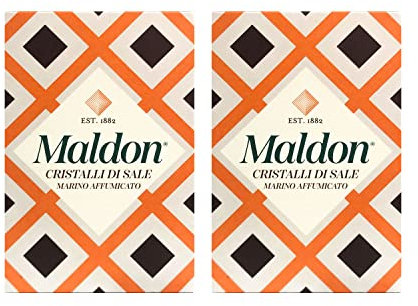 Maldon Affumicato Sale Marino, 4,4 oncia, 2 Packs
