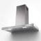 Hotte Décorative Murale 90cm 69db 500m3/h Inox - 5838795