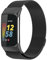 Strap-it Milanese Armband - kompatibel mit - Fitbit Charge 5 - Armband - Schwarz - fur Fitbit Charge 6