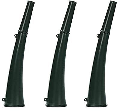 Paidaxin 3 Stück Fan Cheer Horn Vuvuzela Cheerleading Kid Trompete Bocina de Reabastecimiento Combustible Fútbol Desmontable Ruido Estadio para Juegos Supervivencia en el Campo
