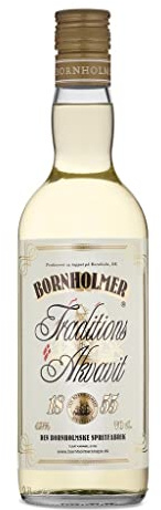 Bornholmer 1855 Traditionsakvavit, Aquavit aus Dänemark, 0,7 L, 42% Vol.